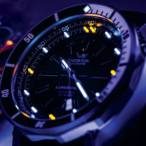 Vostok-Europe illumination watch