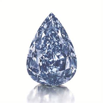 The Blue, the world’s largest flawless vivid blue diamond