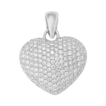 Protea Diamonds' heart-shaped pendant