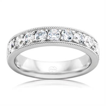 Peter W Beck's diamond wedding ring