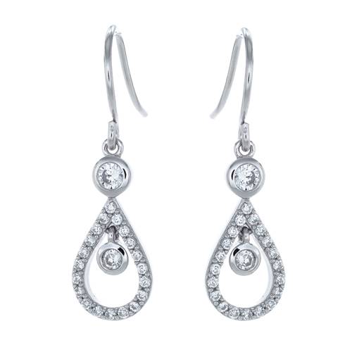 Cocktail Jewellery's cubic zirconia earrings