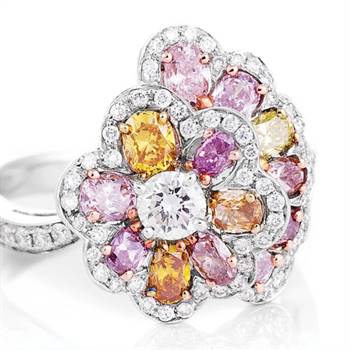 Lost River Diamonds' new Gemini Collection features coloured diamonds in one-off pieces