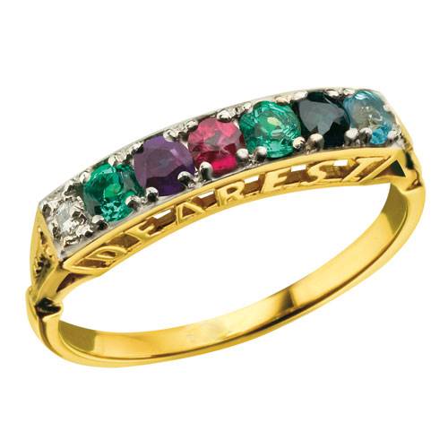 Sunstate Jewellers' My Family ring