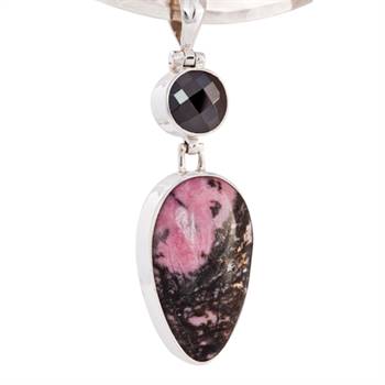 Renee Blackwell's new Australian rhodonite pendant