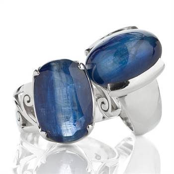 Made in Earth's latest kyanite rings