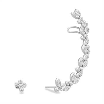 Julie Sandlau's cubic zirconia ear cuff