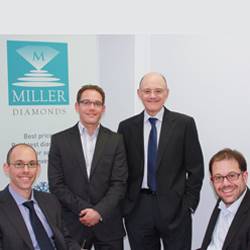 The Miller Diamonds family - Glenn, Craig, Des and Lonn Miller