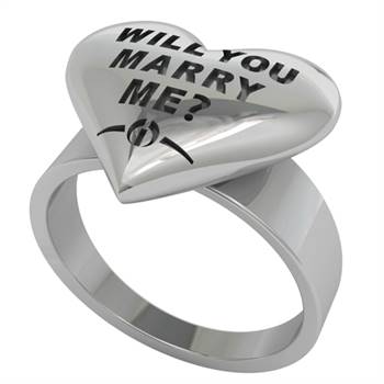 Wilshi's Proposal ring - for men that don't want to risk buying the wrong ring