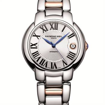 This unisex timepiece is new from Raymond Weil 