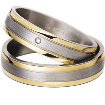 The new Gold in Steel ring from Rauschmayer 