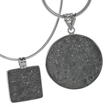 Made in Earth's latest pendants set in sterling silver 
