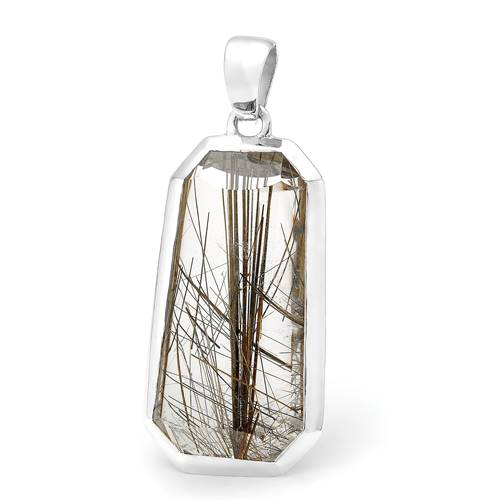 An eclectic crystal pendant from Stones & Silver