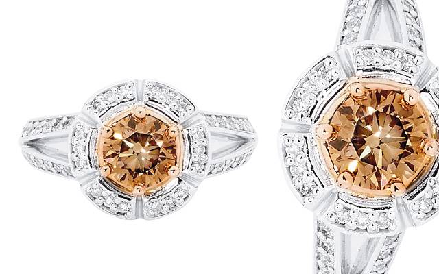 Australian Chocolate Diamonds' latest ring