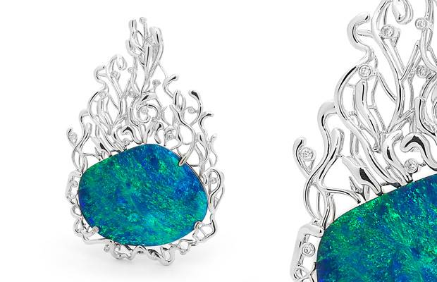Opals Australia's Enya pendant