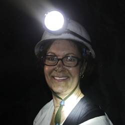 Lisa Schultz gets dirty, deep inside the Tanzanite One mine