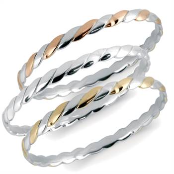 Worth & Douglas's new range of combination bangles
