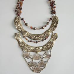 The Mad Hatter piece, one of Davison's five necklaces