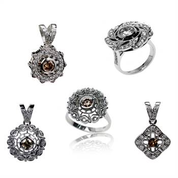 An eclectic collection of rings and pendants - new from Integral Design