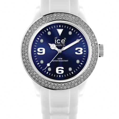 The Ice-Blue Stone features Swarovski elements