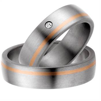 Rauschmayer's Titanium collection comes in a variety of metals