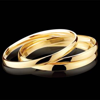 AGS Gold Bangles