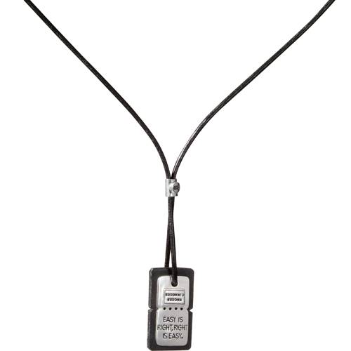 Buddha to Buddha's Easy Pendant now comes with a silver chain.