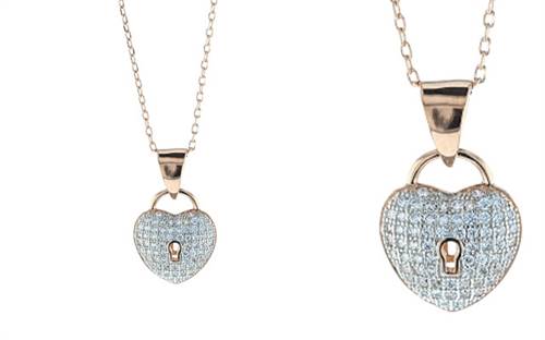 Moore Jewels' heart pendant