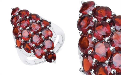 Gallant Jewellery's sterling silver and gemstone ring