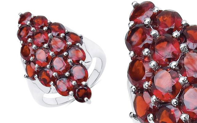 Gallant Jewellery's sterling silver and gemstone ring