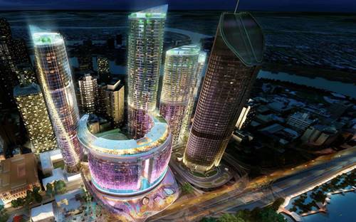 High-spending jewellery customers are expected to visit Brisbane's proposed casino. Image credit: Destination Brisbane Consortium