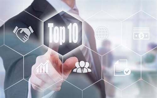 Top 10 lists are easy to produce, meaning businesses can keep up with writing regularly and focus on delivering good content