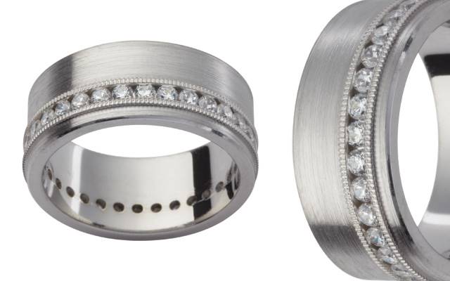 Twin Plaza Metals' white gold ring