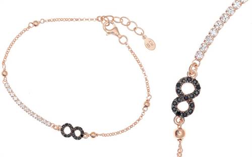 Gregio Jewellery's infinity sterling silver bracelet