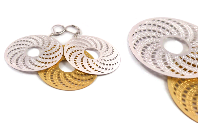 Duck and Sparrow's Wind Catcher earrings