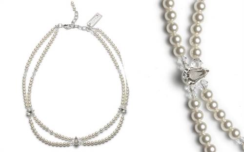 A collier from Abrazi's wedding jewellery collection