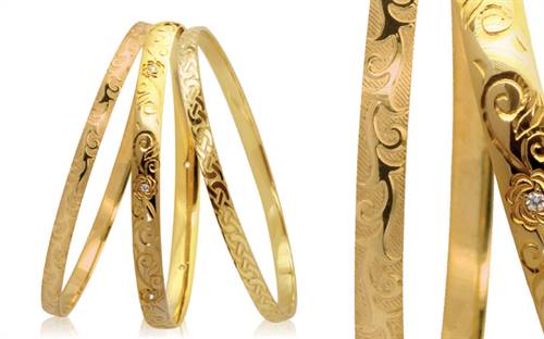 New additions to Worth & Douglas' bangle collection