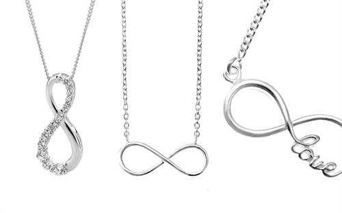 Stones & Silver’s Infinity collection pendants