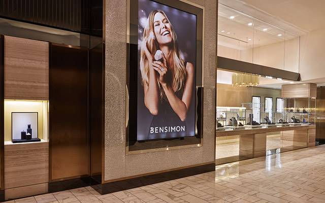 The Bensimon Diamonds storefront at the Crown Casino Melbourne