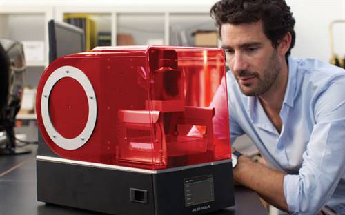 An example of an Asiga printer