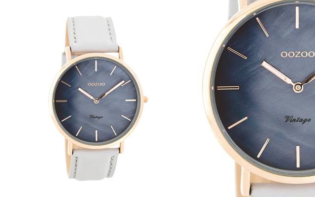 Oozoo Timepieces Australia's rose gold slimline watch