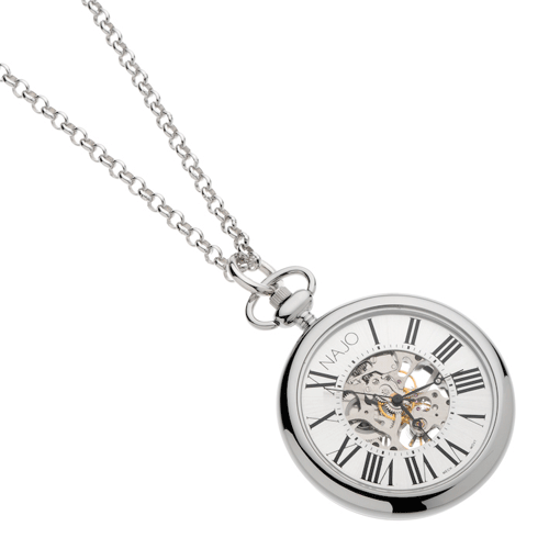 Najo's skeleton watch