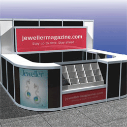 Jeweller's new stand