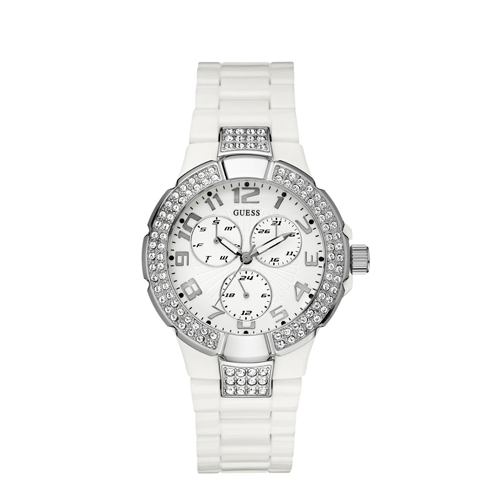 The white Prism, the latest style from Guess 