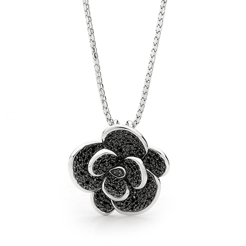 Georgini Camellia pendant