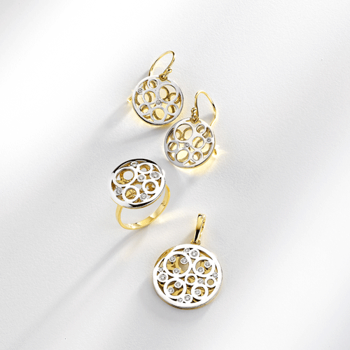 Earrings and a ring are new additions to the Fascination Range