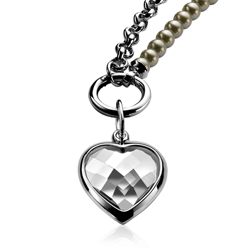 Zinzi's new pendant with sterling silver and cubic zirconia